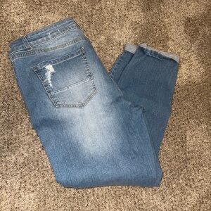 Distressed Women's Jeans